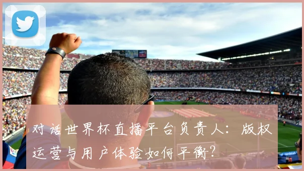 对话世界杯直播平台负责人：版权运营与用户体验如何平衡？