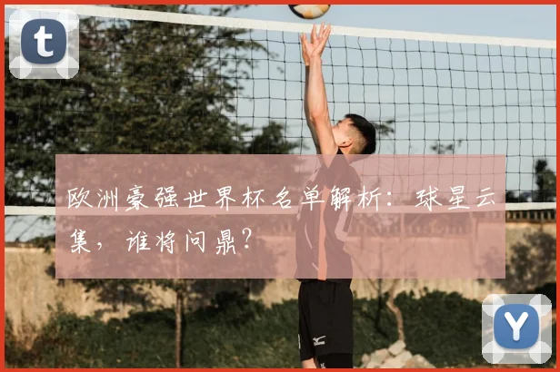 欧洲豪强世界杯名单解析:球星云集,谁将问鼎?